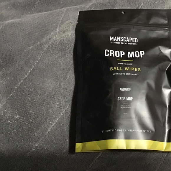 Manscaped crop mop ball wipes new package - Picture 2 of 5